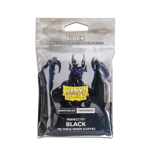 Dragon Shield Game Sleeves Reinforced Thickness Perfect Fit Inner Sleeves 100Ct Pack