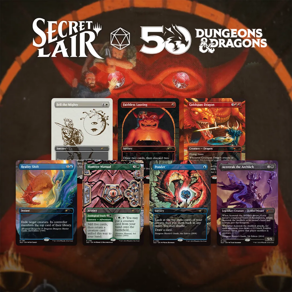 Secret Lair Drop - Dungeons and Dragons Exhibition of Adventure