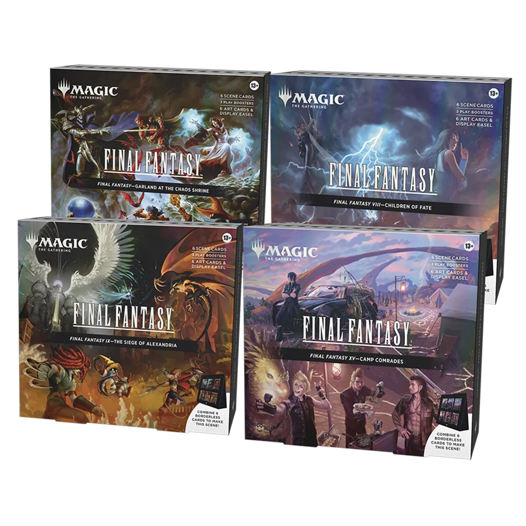 Magic: The Gathering Final Fantasy Scene Box [Set of 4]