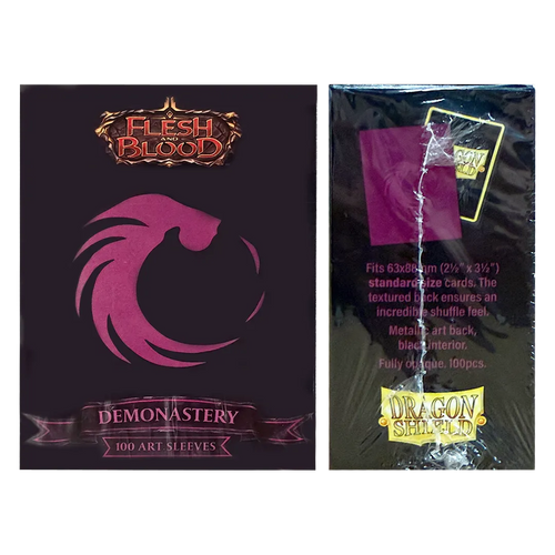 Dragon Shield Card Sleeves - Flesh and Blood Convention Exclusive 100Ct Pack