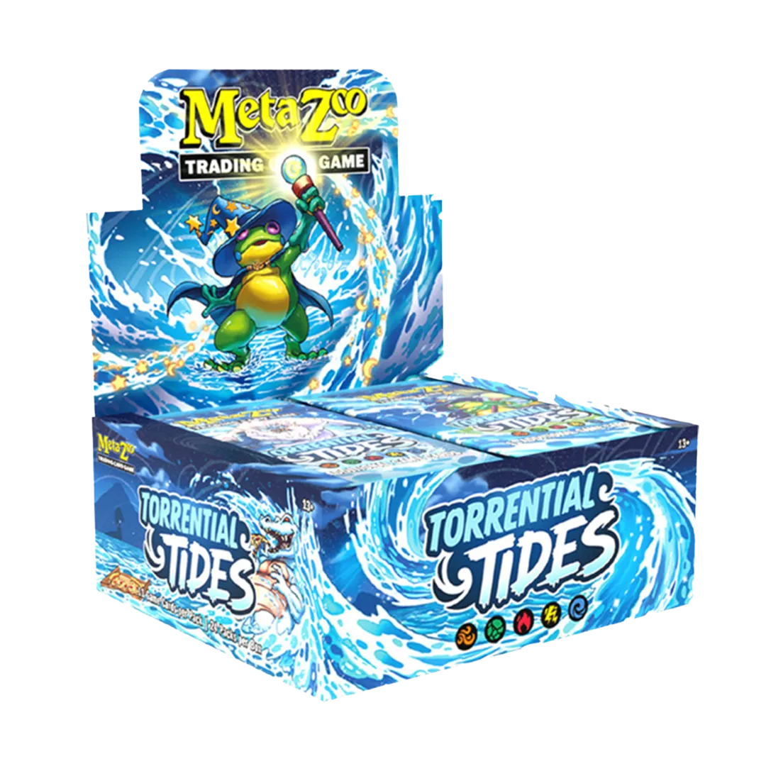 Metazoo TCG: Torrential Tides Booster Box Display