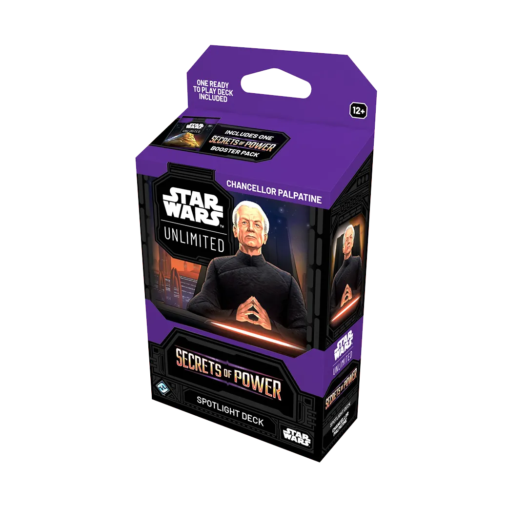 Star Wars Unlimited: Secrets of Power Spotlight Deck [Chancellor Palpatine]