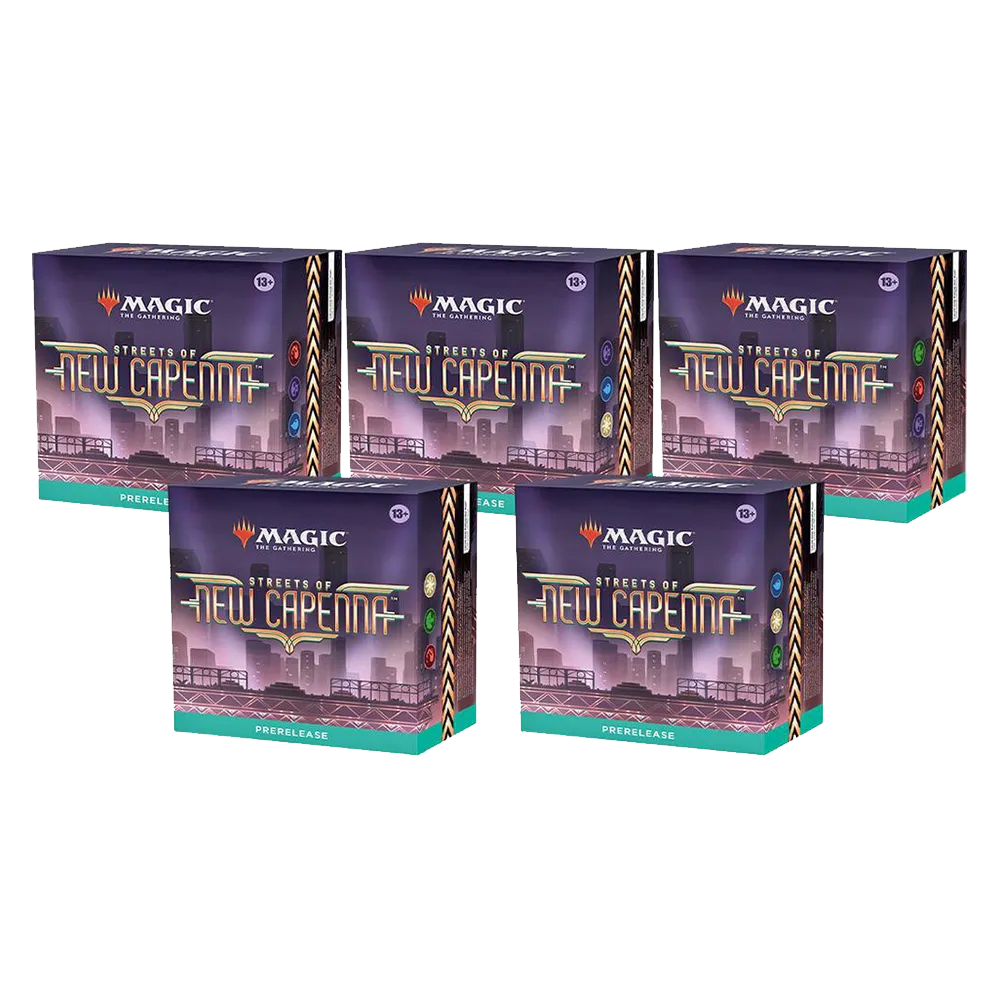 Streets of New Capenna Prerelease Packs [Set of 5]