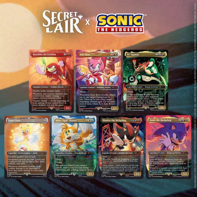 Secret Lair Drop - Sonic the Hedgehog Friends & Foes [Non-Foil Edition]